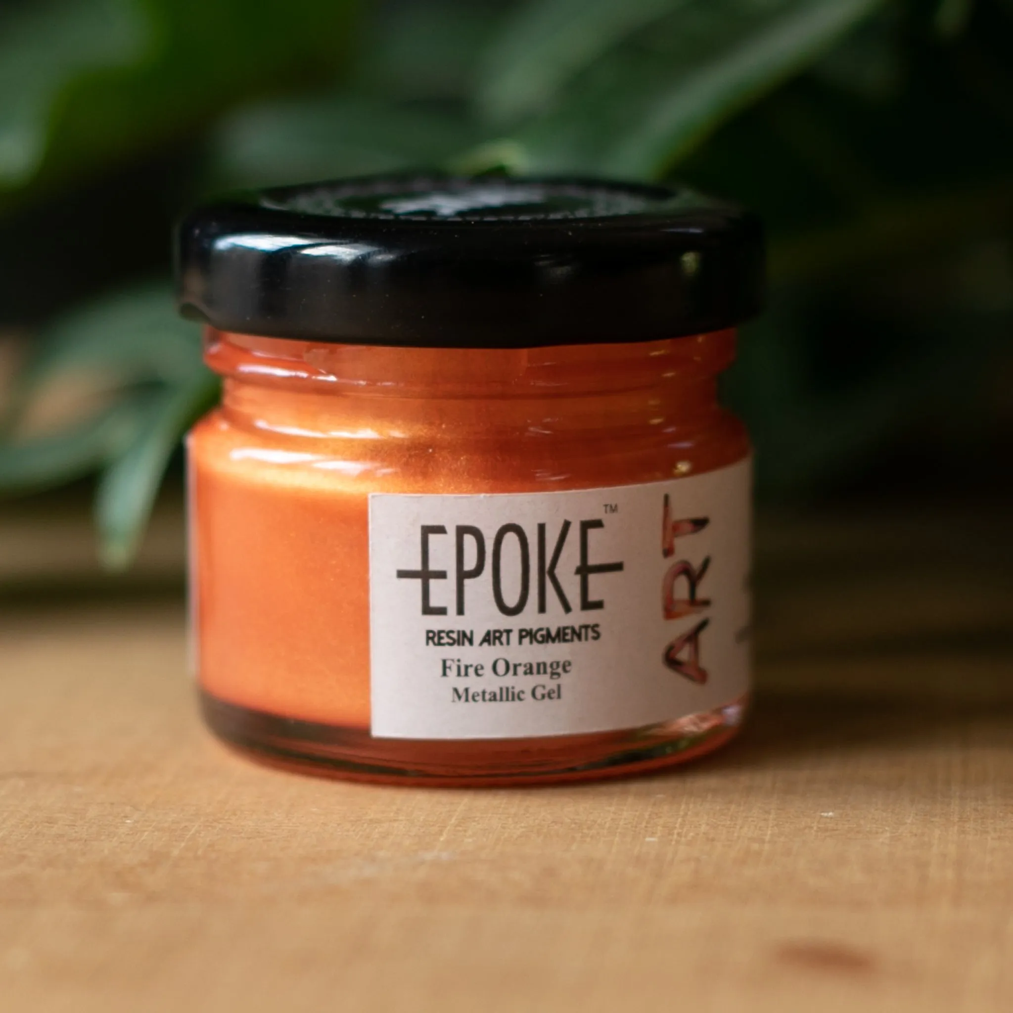 Fire Orange  (Metallic) - Mini Pigment Paste -20g