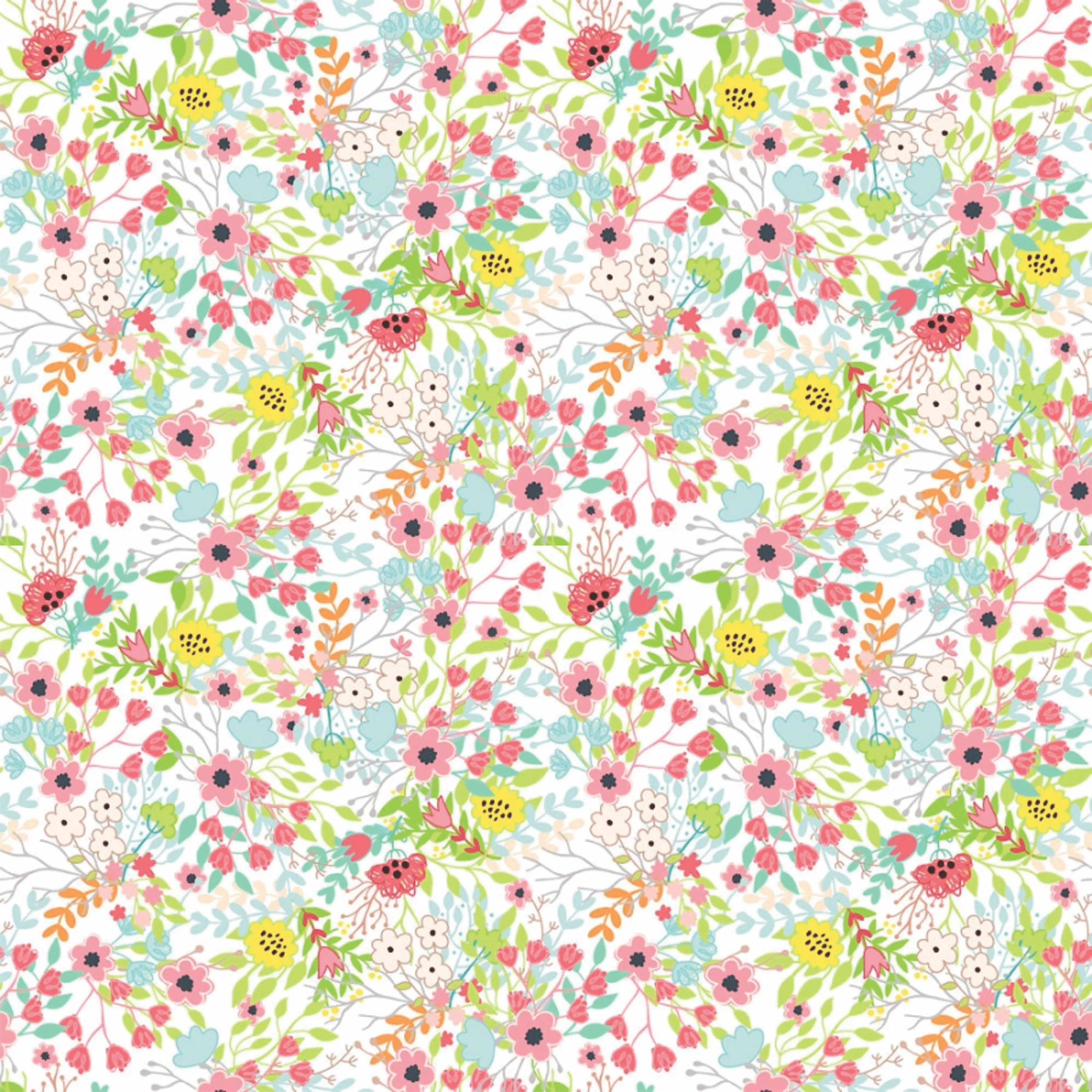 Floral Heat Transfer Vinyl