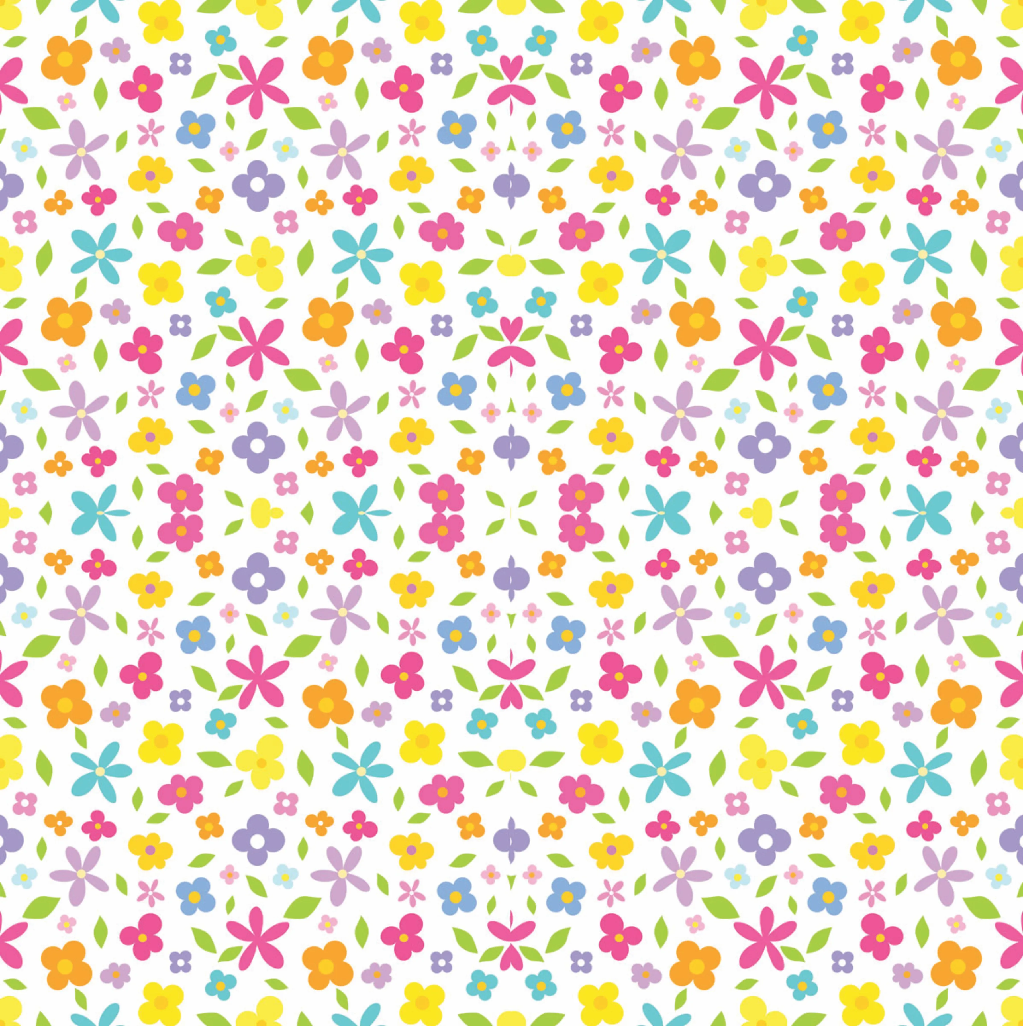 Floral Heat Transfer Vinyl