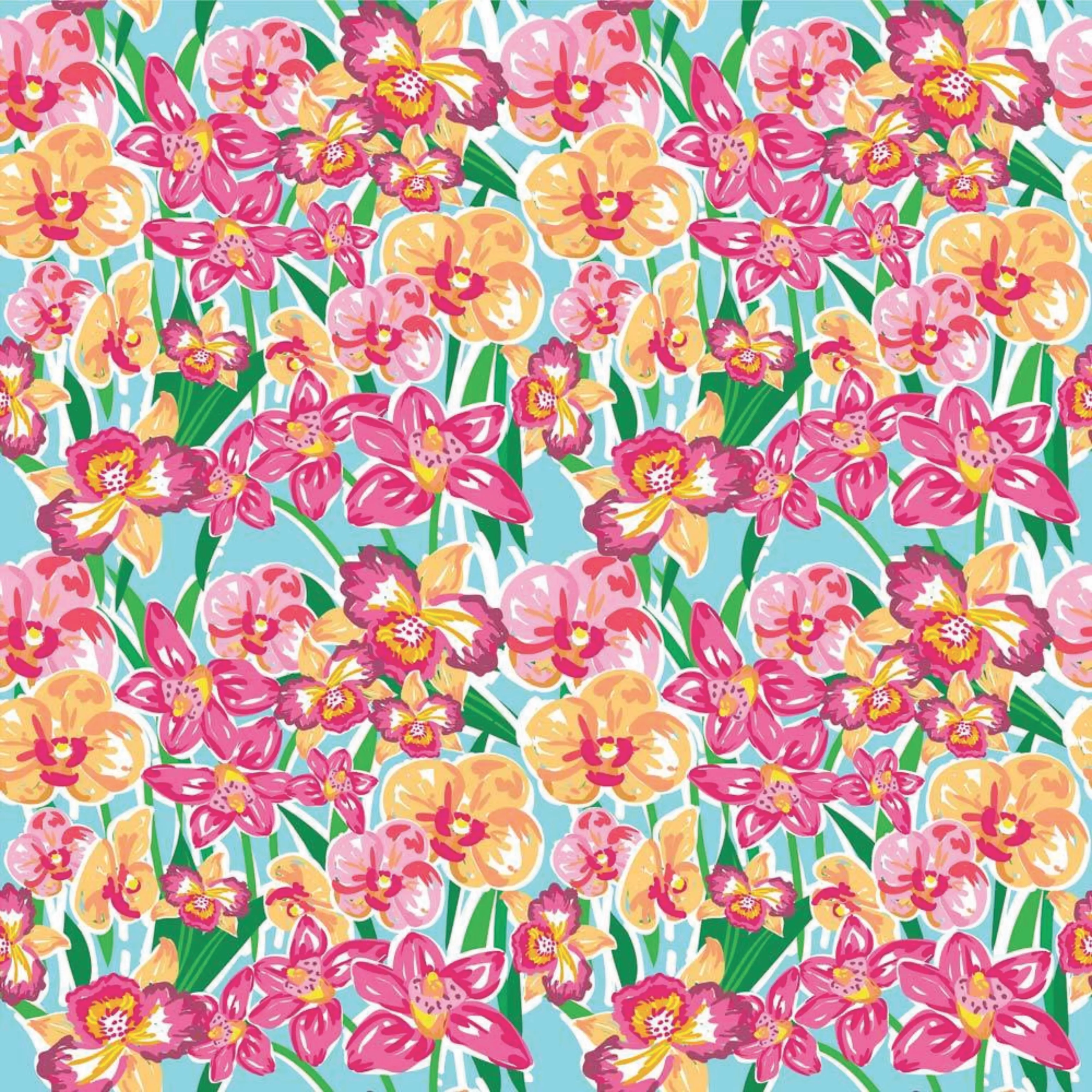 Floral Heat Transfer Vinyl