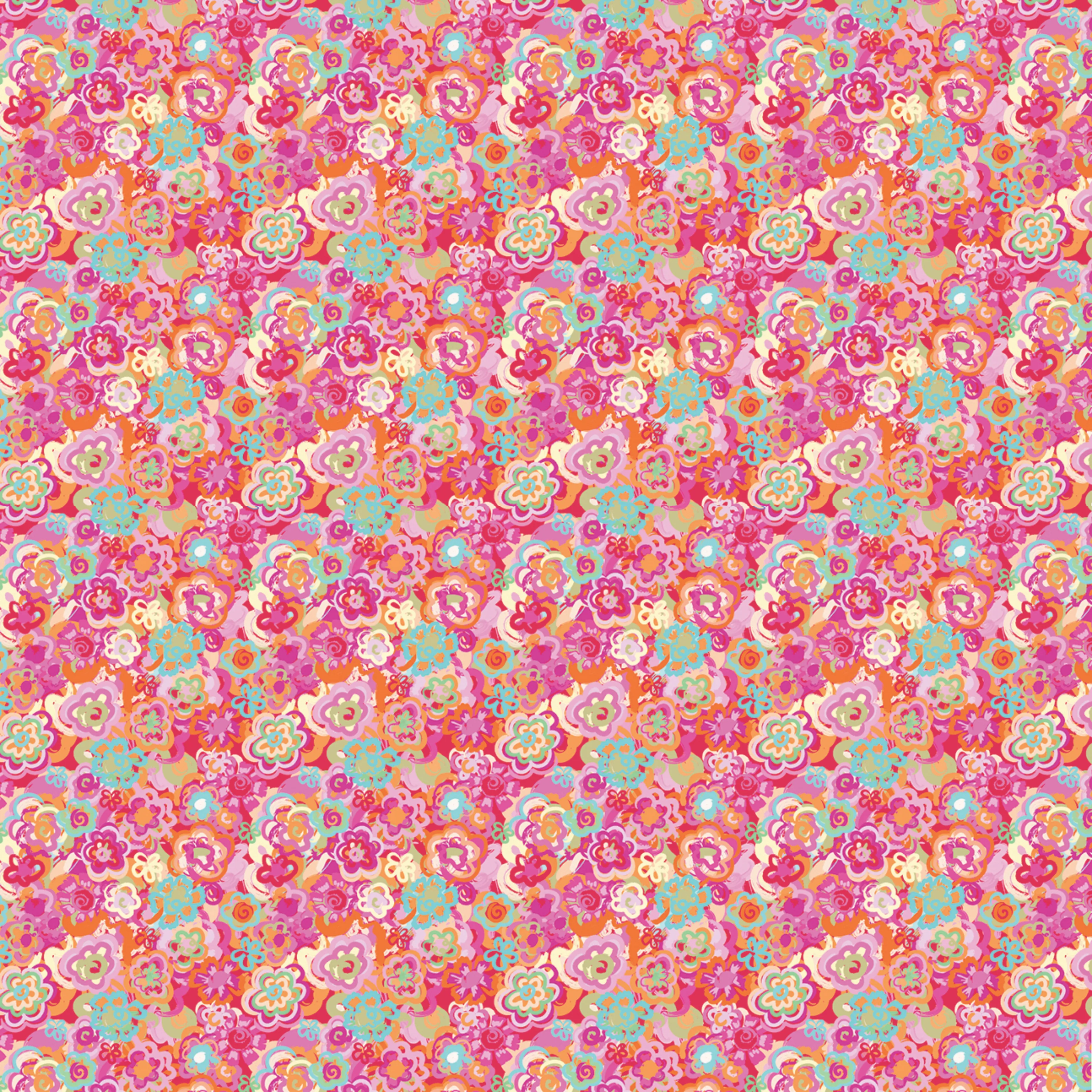Floral Heat Transfer Vinyl