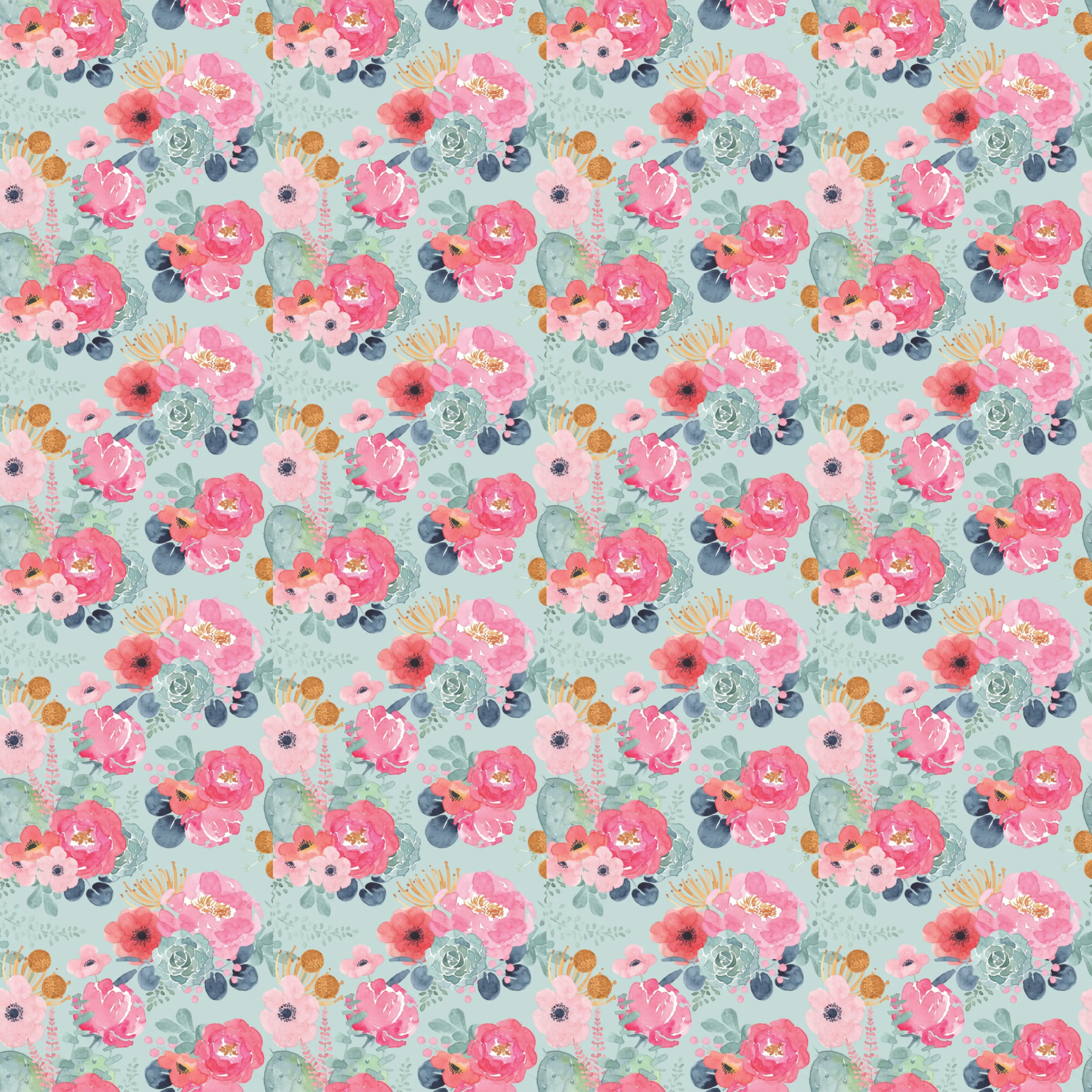 Floral Heat Transfer Vinyl