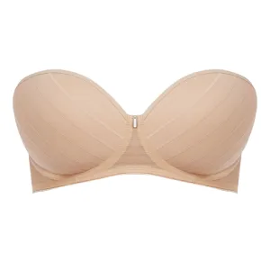 Freya Cameo Deco Strapless Moulded Bra