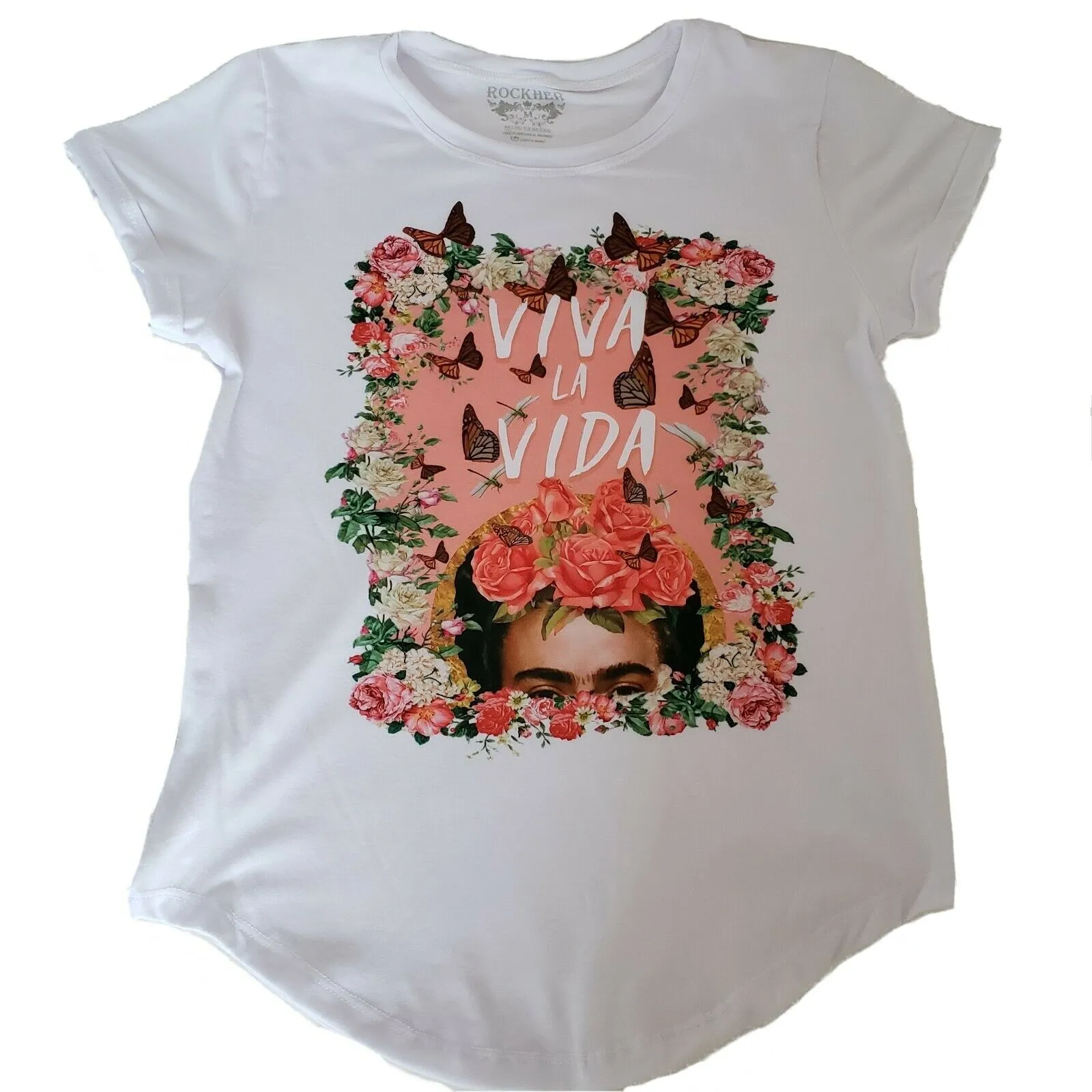 Frida Kahlo Viva La Vida T-Shirt Women's Graphic Tee