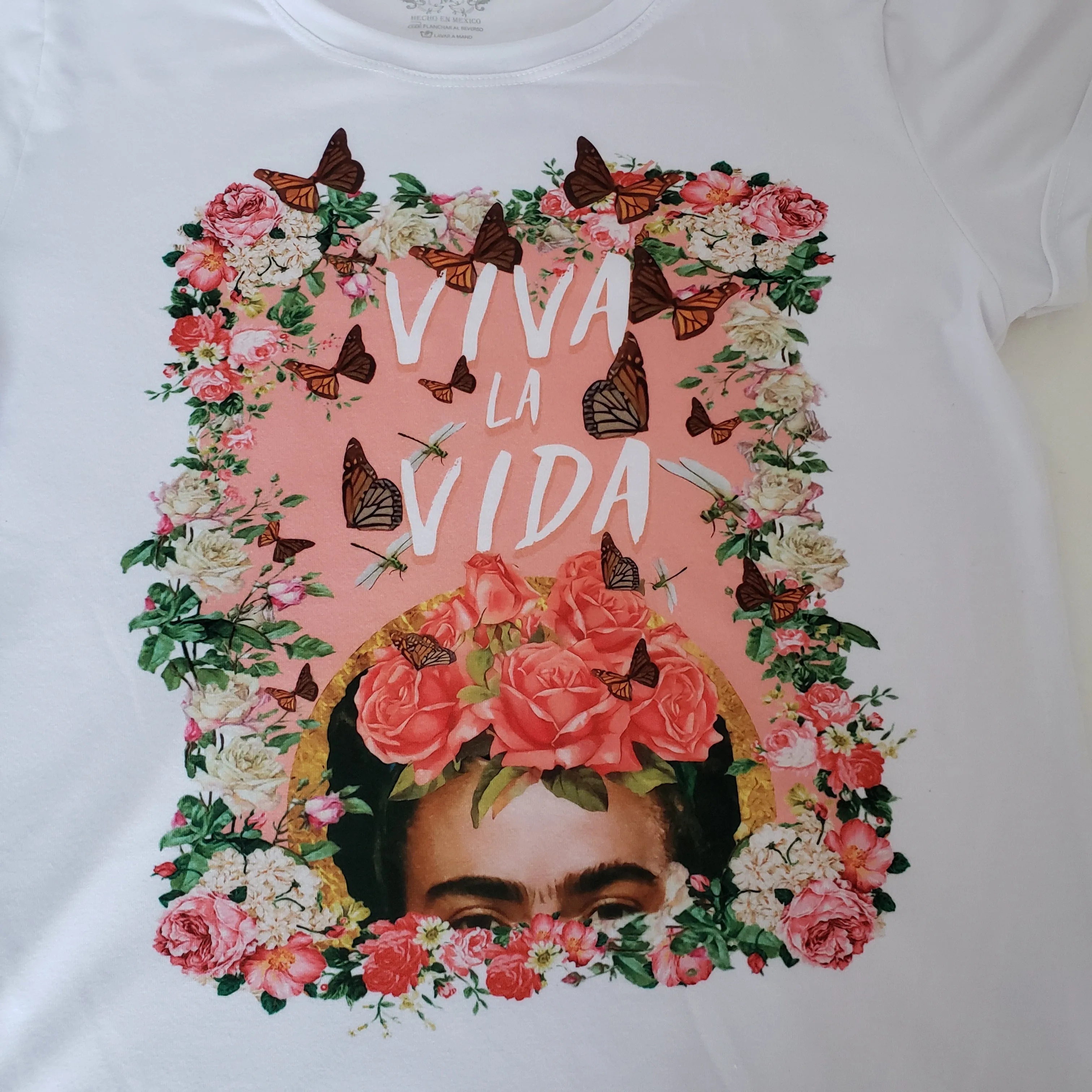 Frida Kahlo Viva La Vida T-Shirt Women's Graphic Tee