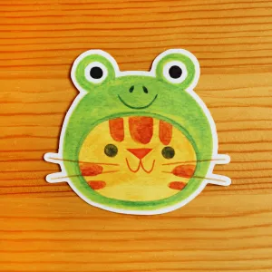 Frog Hat Sticker