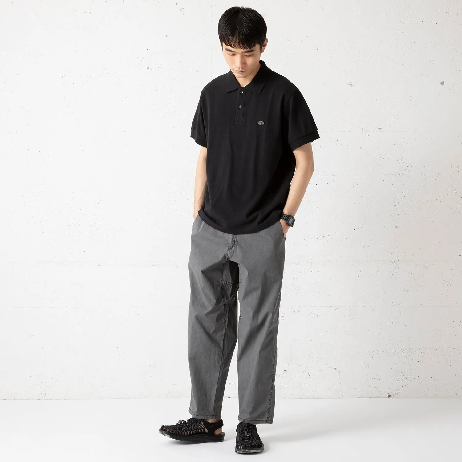 FRUIT OF THE LOOM | フルーツオブザルーム　Begin別注 ビジ⇔カジおいしいブラックフルーツポロ