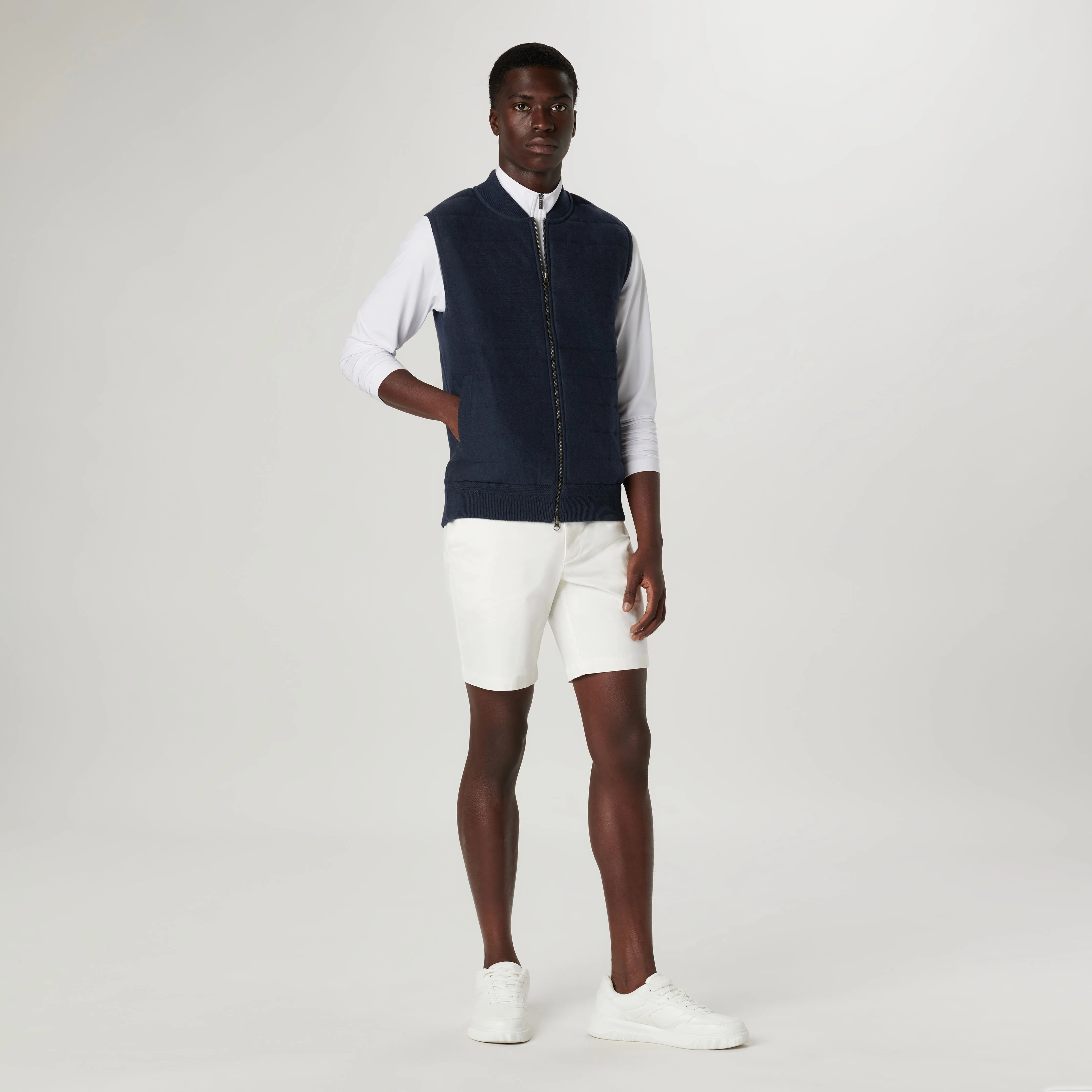 Full Zip Sweater Vest