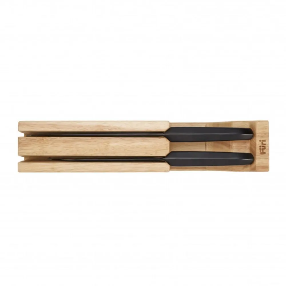 Furi Jet Black Knife Set 3pc