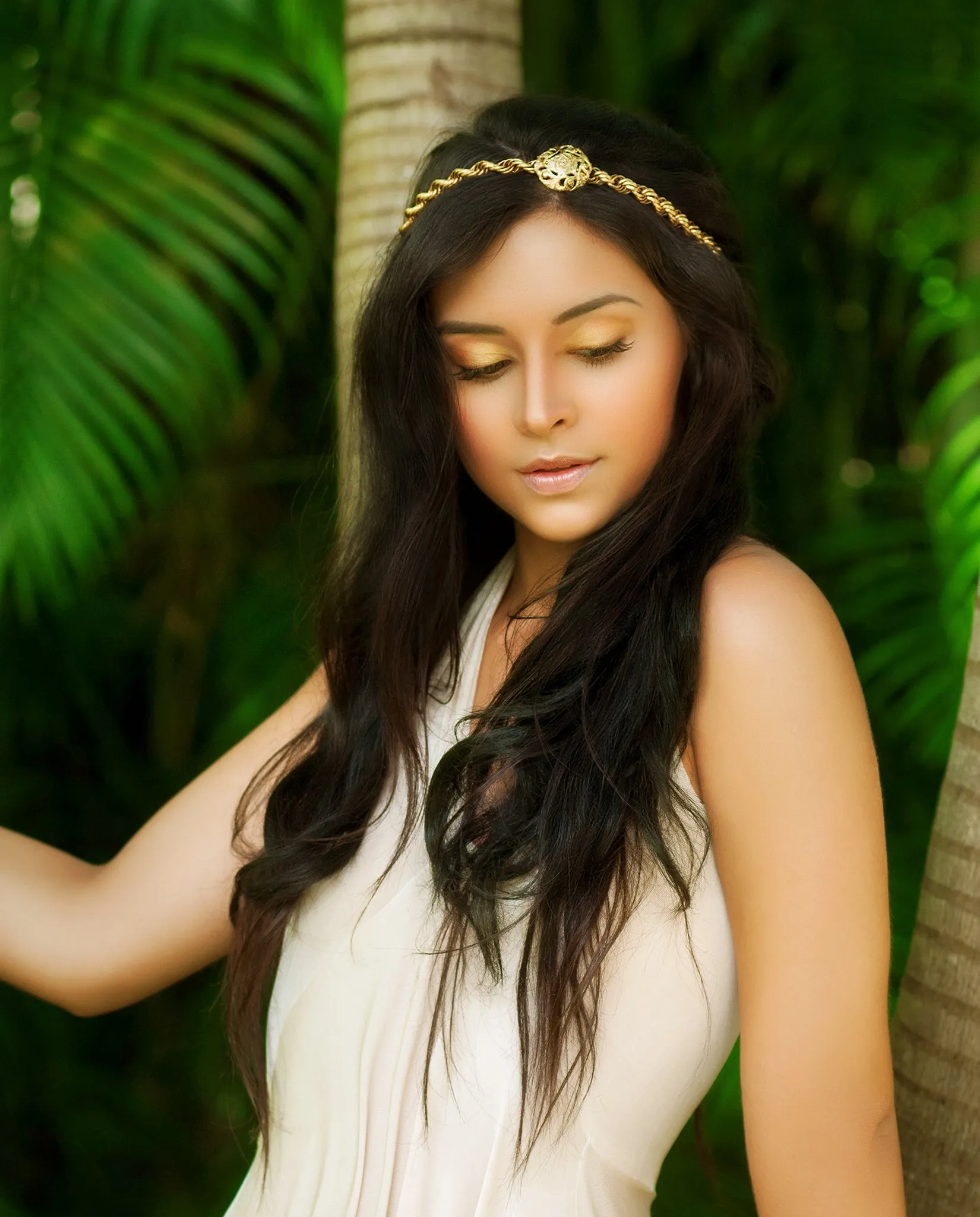 Gaia • Gold Circlet Multiway Halo /Necklace
