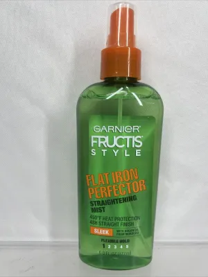 Garnier Fructis Flat Iron Perfector Straightening Mist Argan Oil Sleek 6 Oz