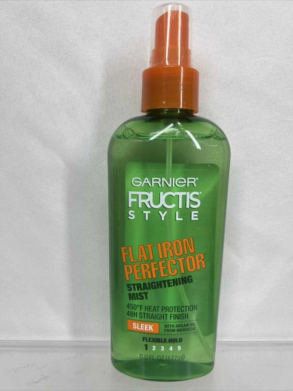 Garnier Fructis Flat Iron Perfector Straightening Mist Argan Oil Sleek 6 Oz