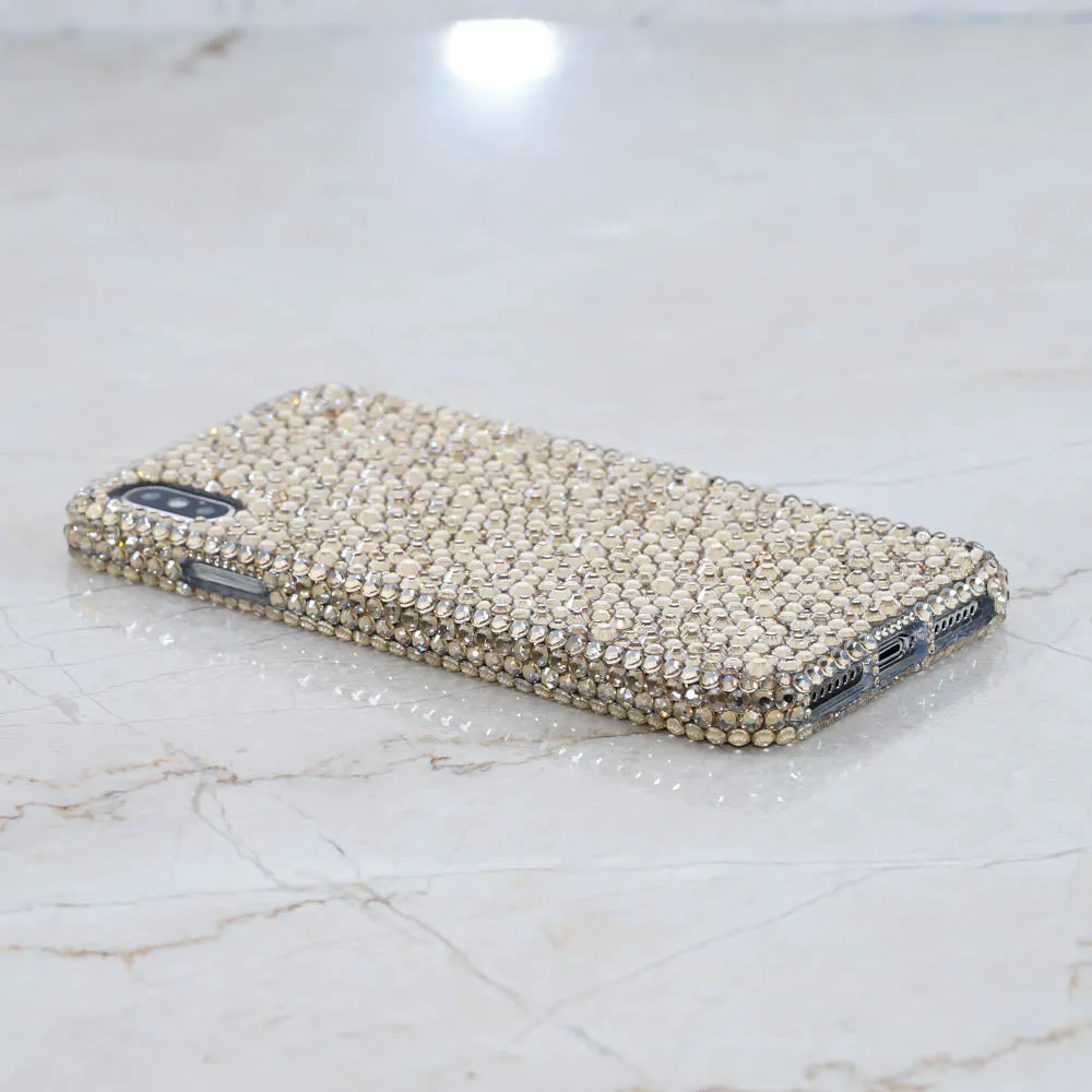 Genuine Champagne Crystals With Mixed Sizes Design (style 955)