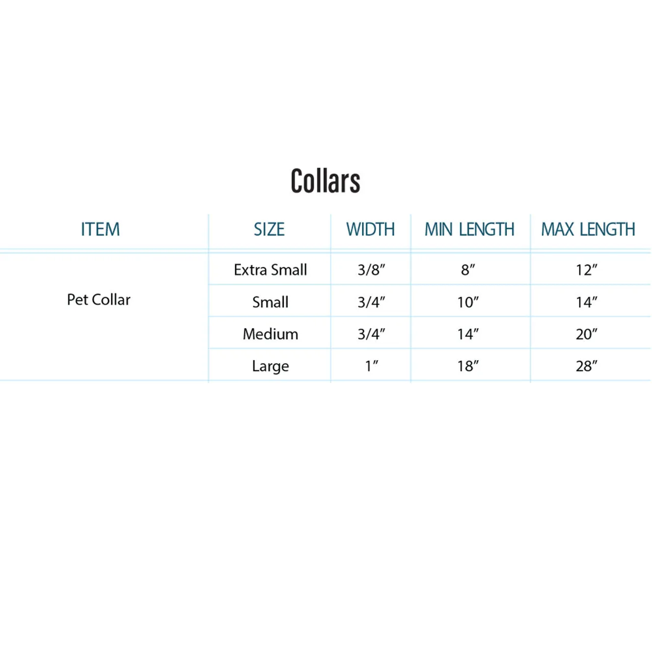 Georgia Bulldogs Pet Collar Size S