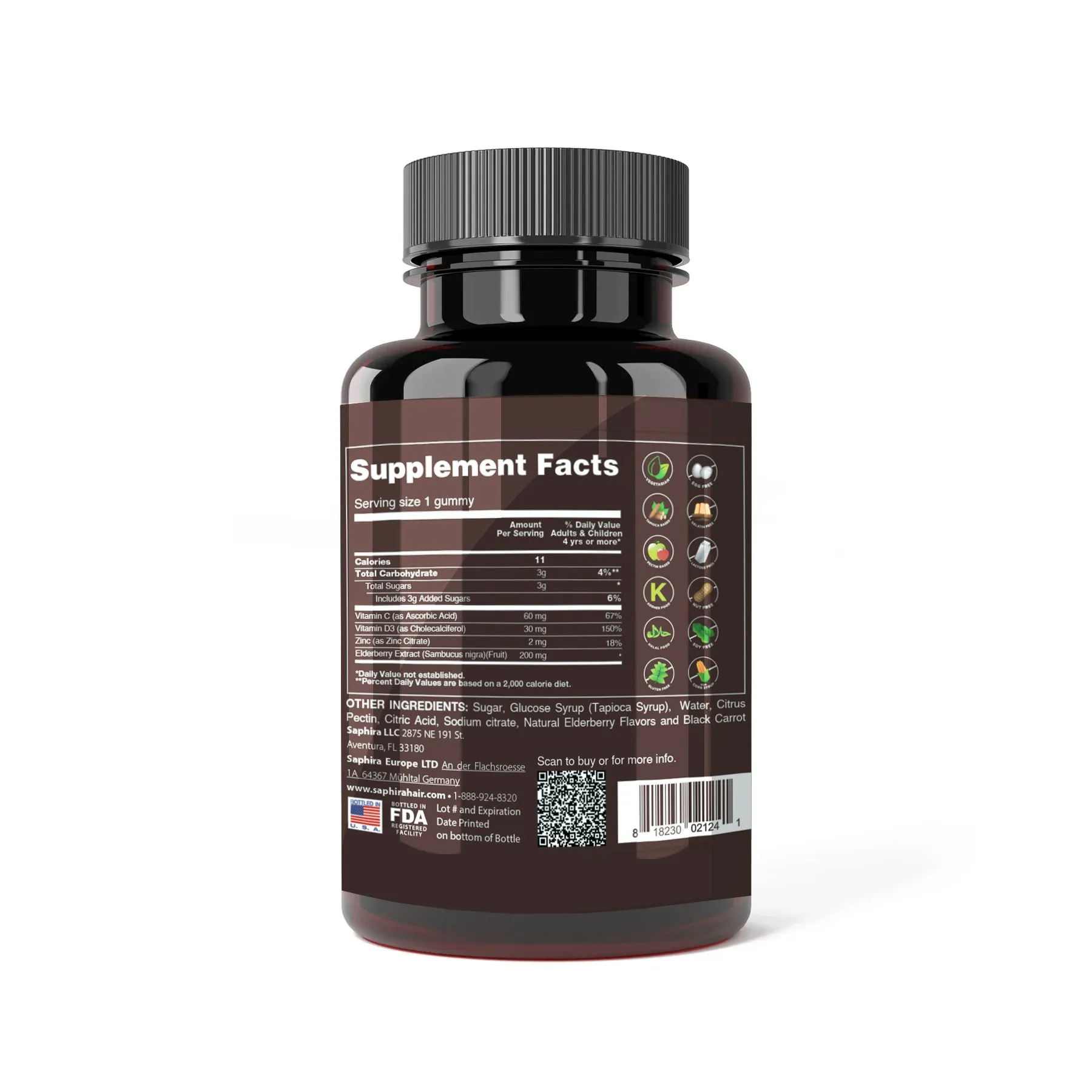 Glossy Blonde Hair Vitamin Gummies