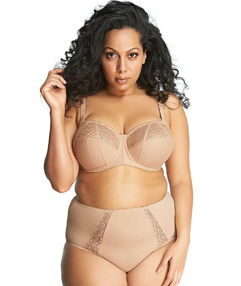 Goddess Adelaide Underwired Strapless Bra - Sand