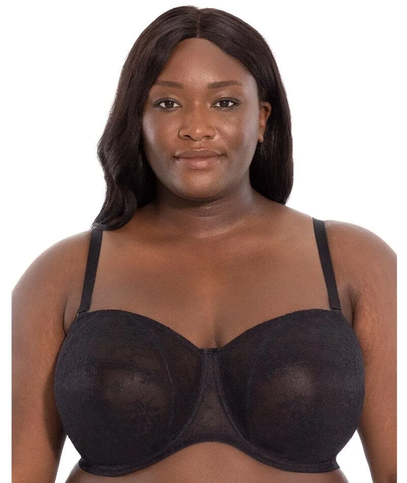 Goddess Verity Underwired Strapless Bra - Black