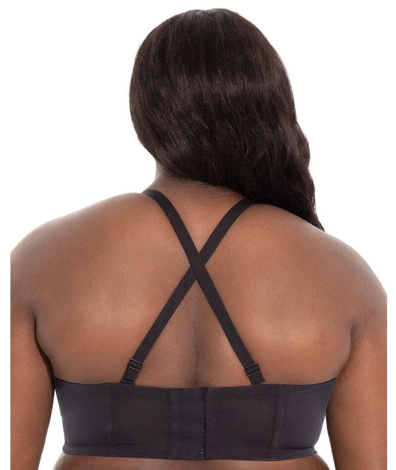 Goddess Verity Underwired Strapless Bra - Black
