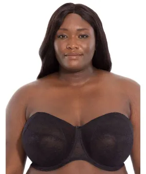 Goddess Verity Underwired Strapless Bra - Black