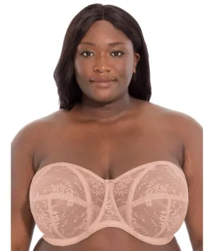 Goddess Verity Underwired Strapless Bra - Fawn