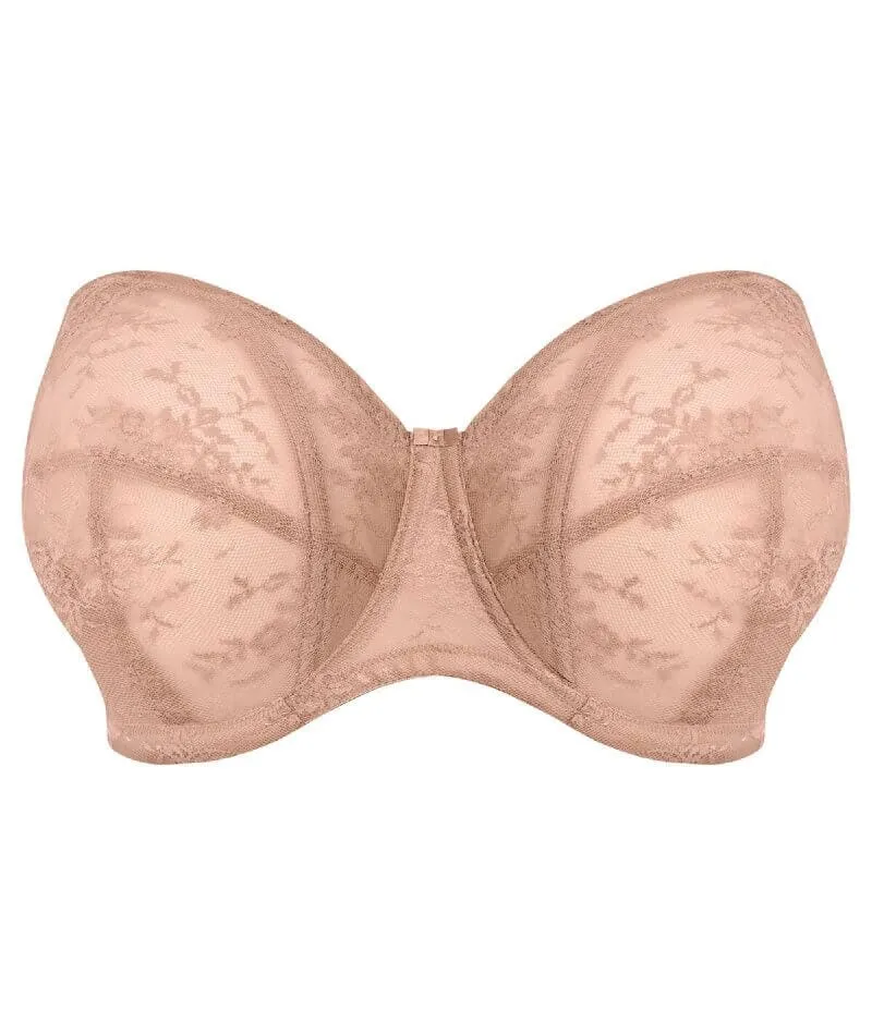 Goddess Verity Underwired Strapless Bra - Fawn