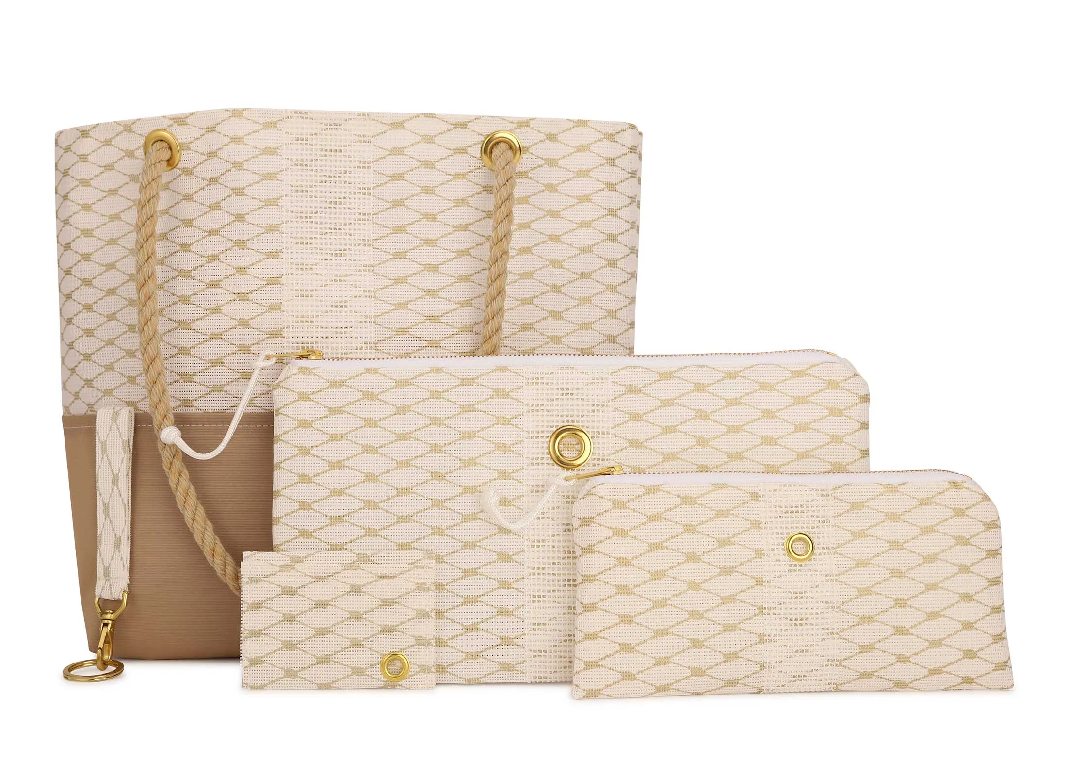 Gold Metallic Tote