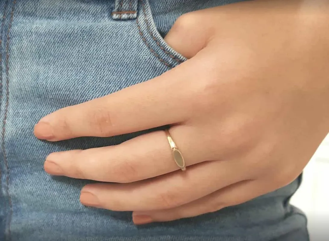 Gold Signet Ring