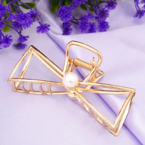 Golden Bow Hair Clutcher
