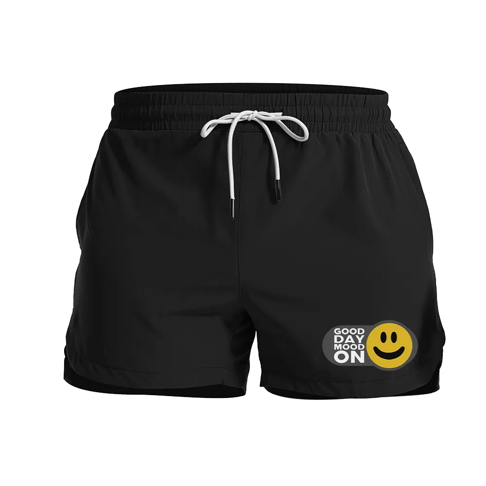 Good Day Mode On Graphic Shorts
