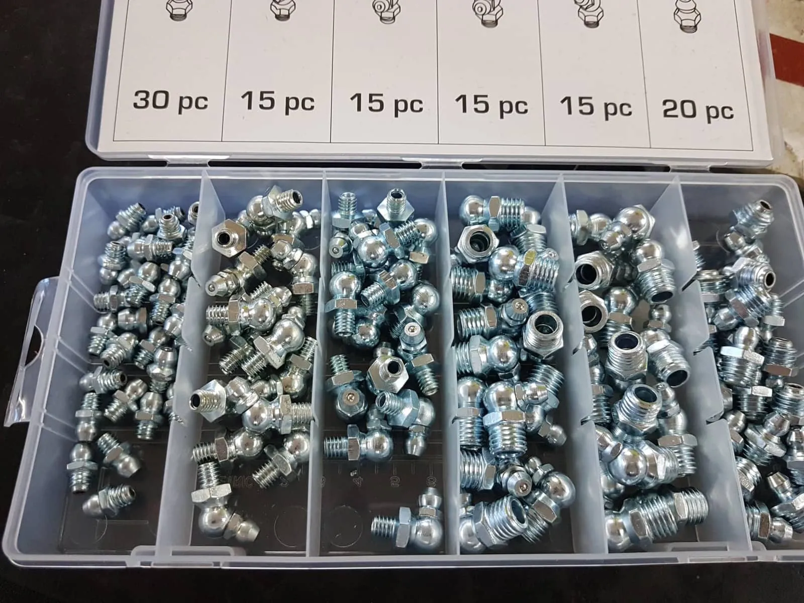Grab N Go Kit - Grease Fittings Metric