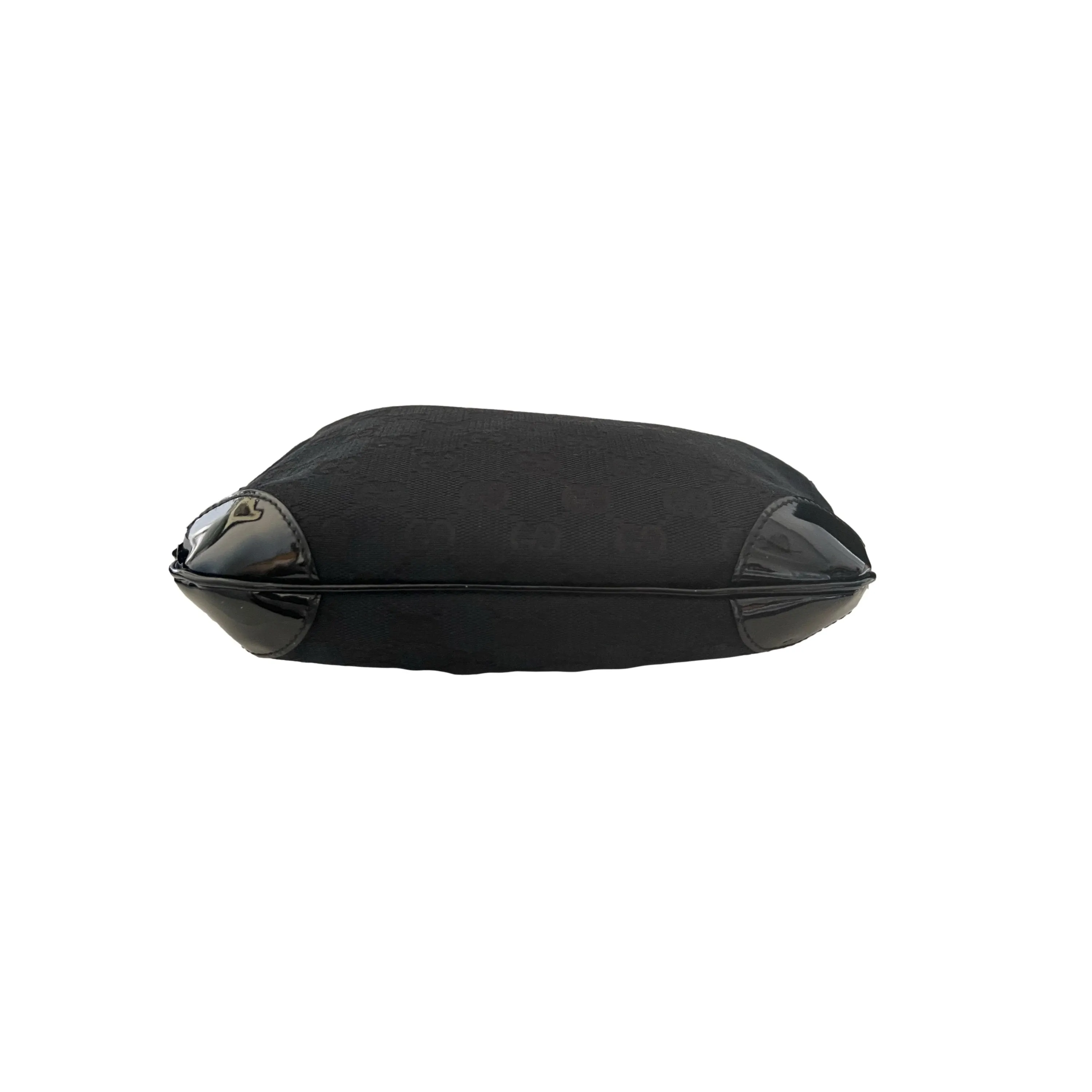 Gucci Black Monogram Shoulder Bag