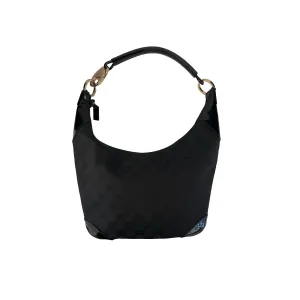 Gucci Black Monogram Shoulder Bag