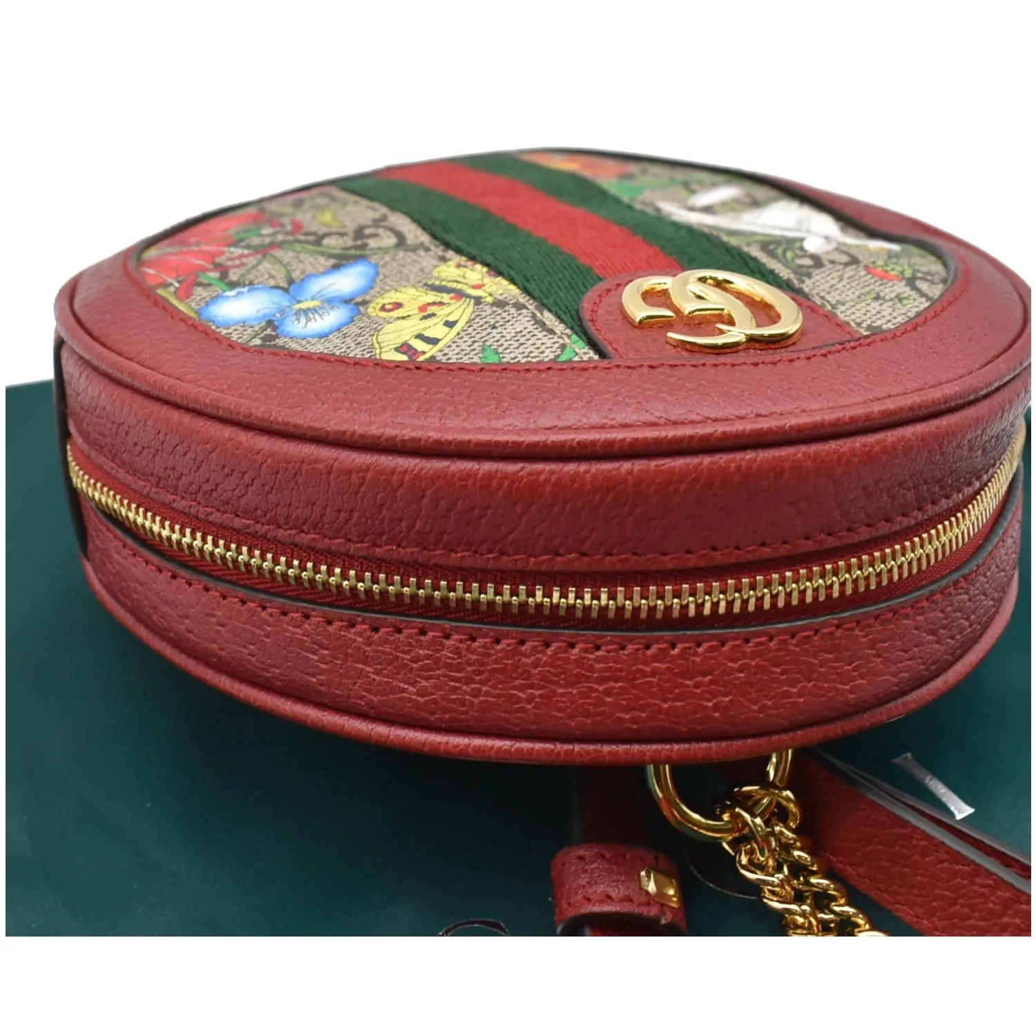 GUCCI Ophidia GG Floral Mini Supreme Backpack Bag Red 598661 - 20% OFF