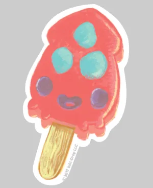 Gummy Ika Popsicle Sticker