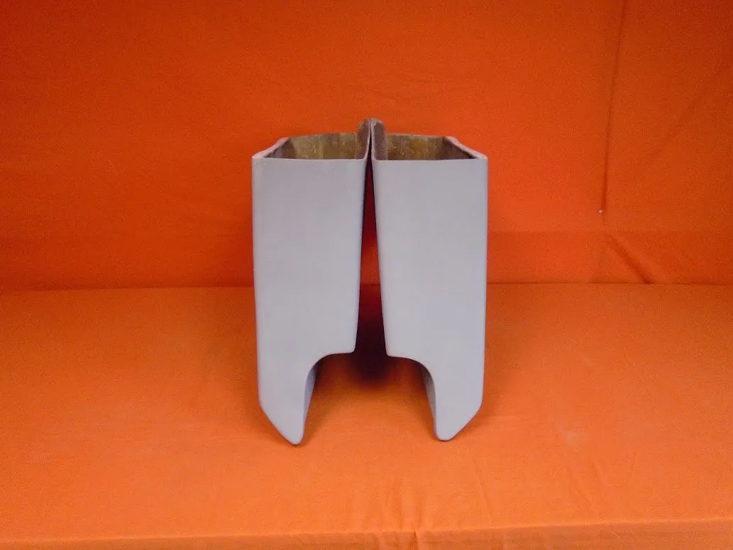 Harley Davidson 5" Extended Stretched Saddlebags With Cut Outs - No lids