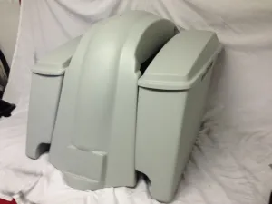 Harley Davidson 6" Extended Stretched Saddlebags with Lids 89-13