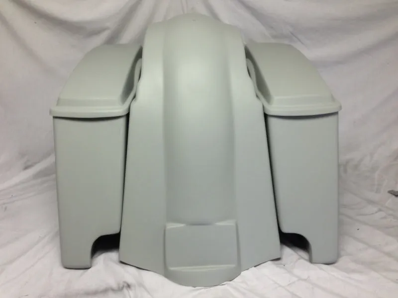 Harley Davidson 6" Extended Stretched Saddlebags with Lids 89-13