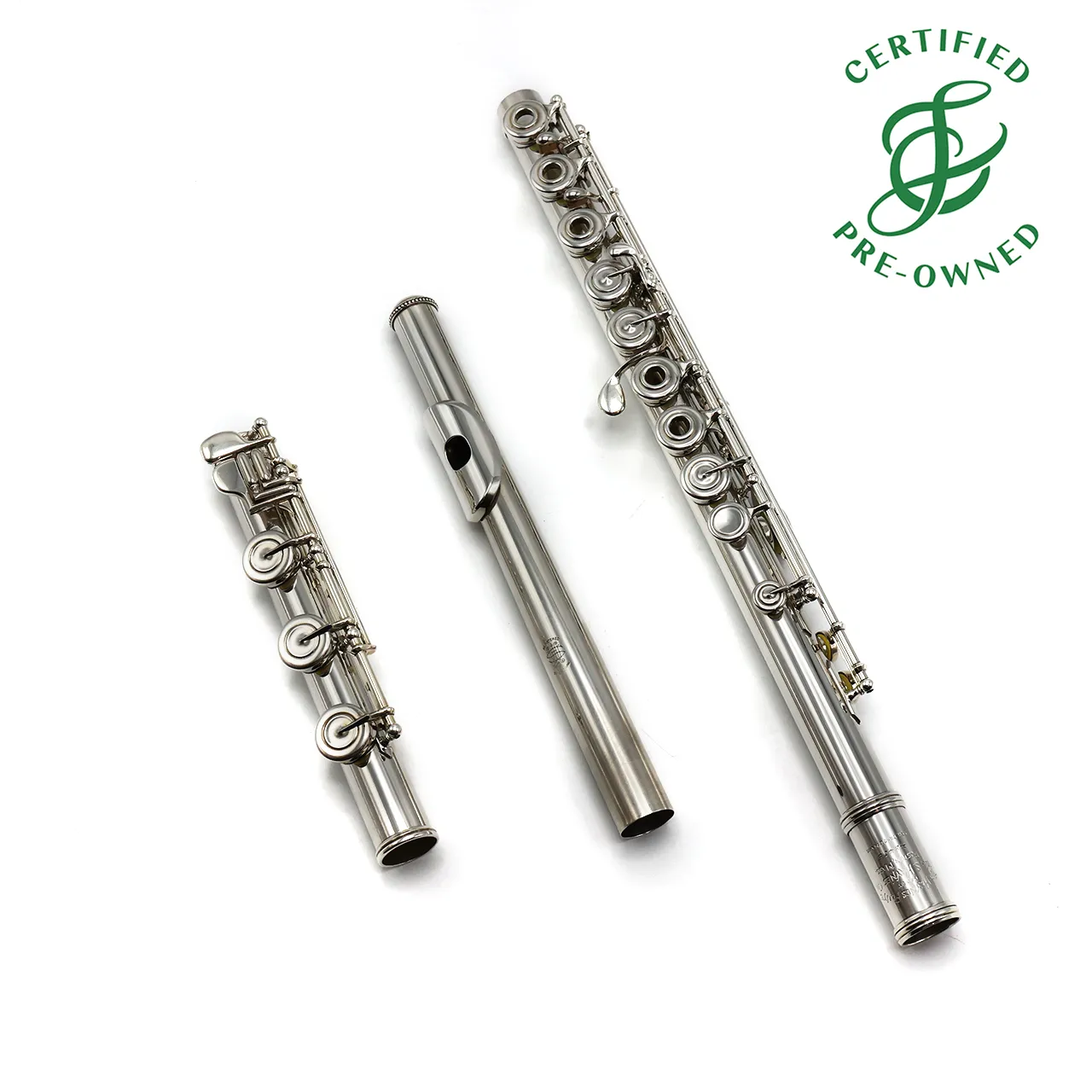 Haynes Custom #42415 - Coin silver, inline G, B footjoint