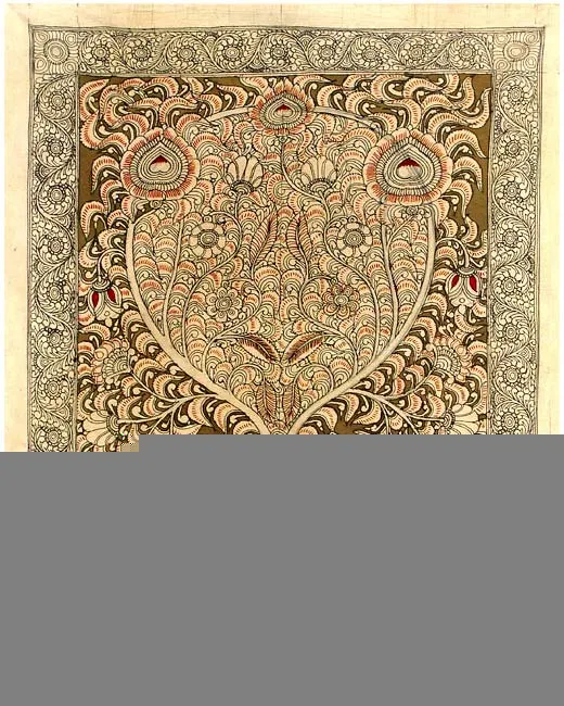Heart of Tree - Kalamkari Art Painting