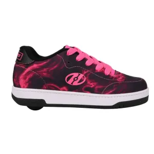 Heelys Sleek  - Black / Neon Pink