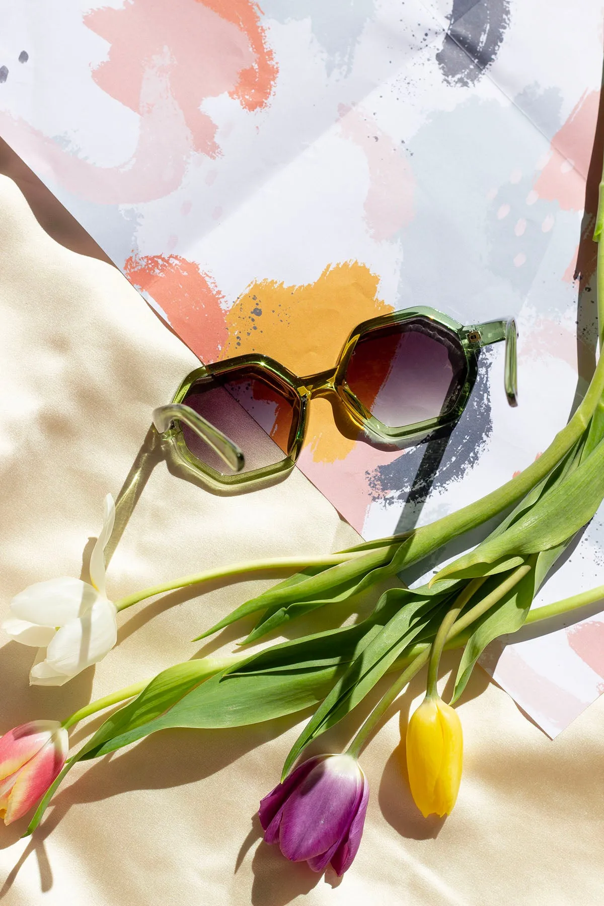 Heptagon Rounded Sunglasses