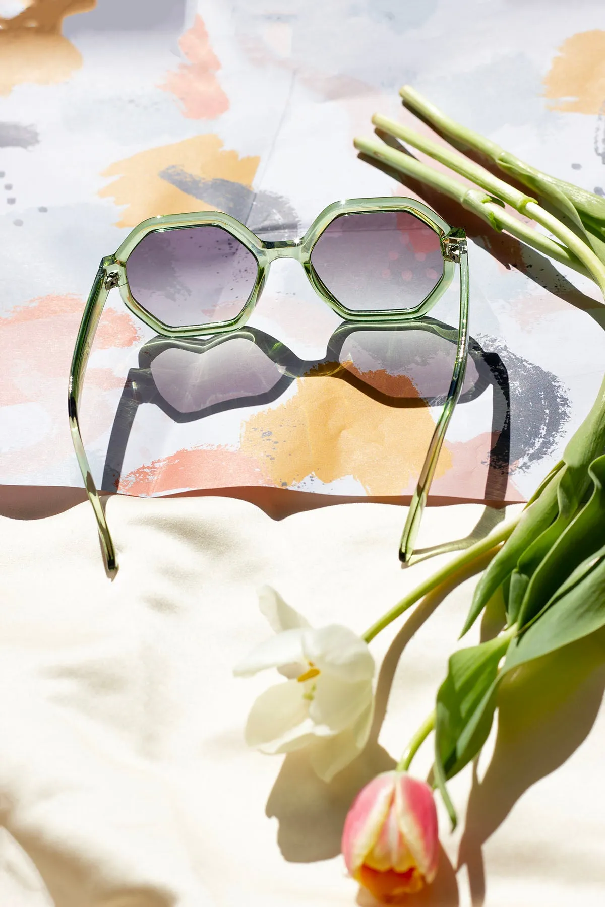 Heptagon Rounded Sunglasses