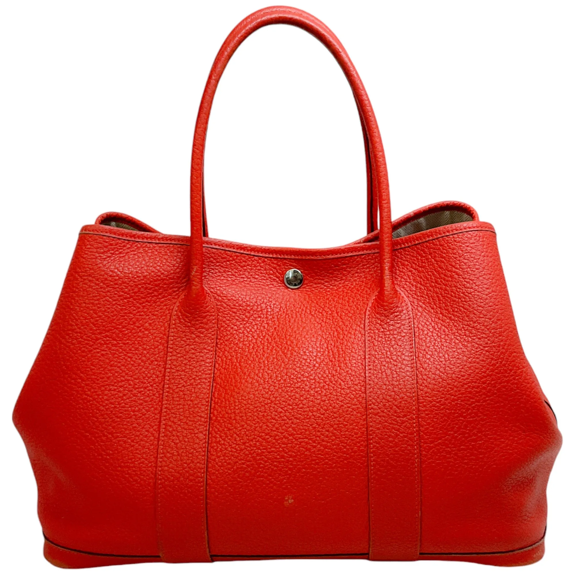 Hermes 2013 Orange Garden Party Tote