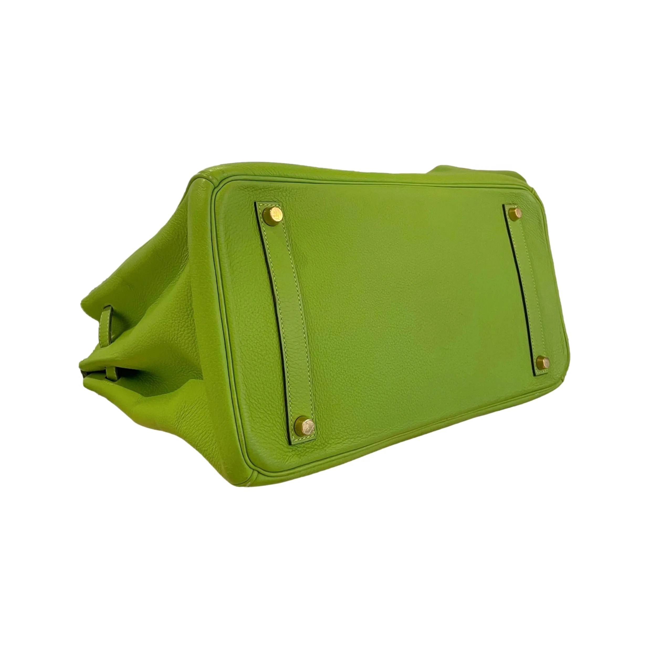 Hermes Lime Green 35 Birkin