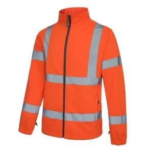 Hi-Vis Class 3 Orange Fleece