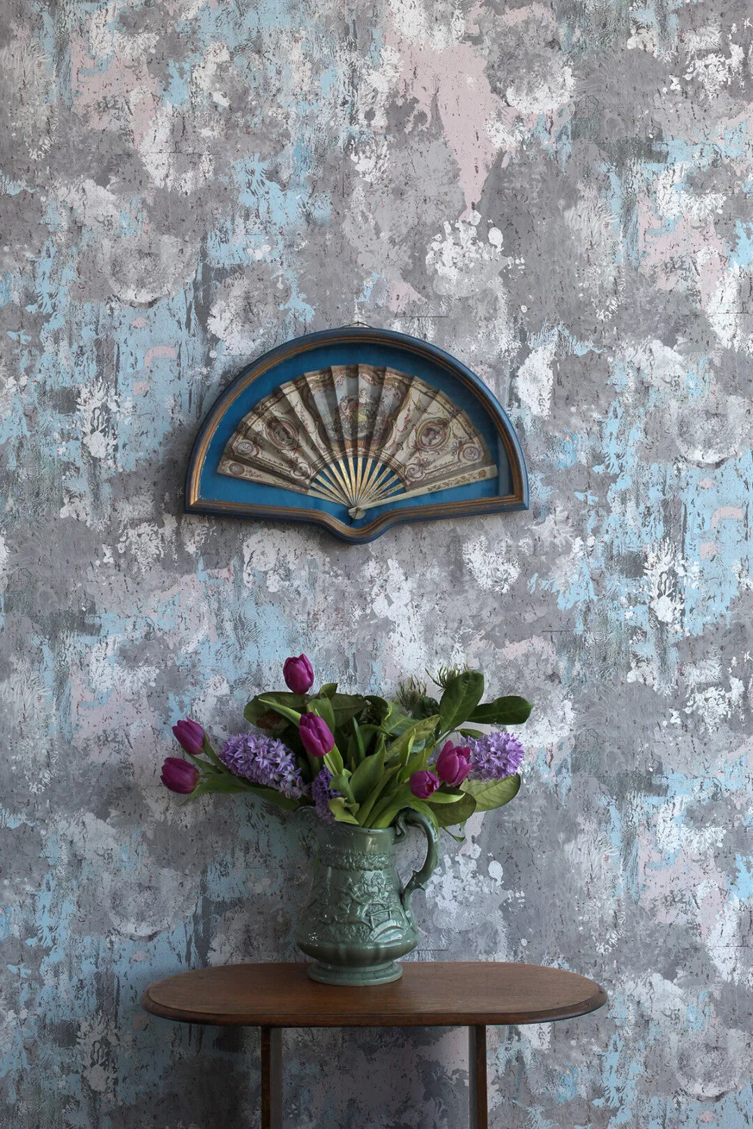 hodge splodge cork wallpaper