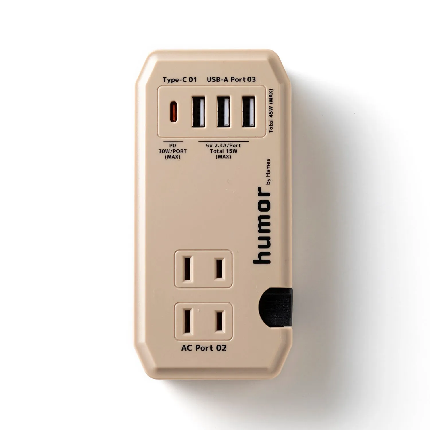 humor | ユーモア　humor handy Plus AC PD30W対応 USB タップ Begin限定カラー