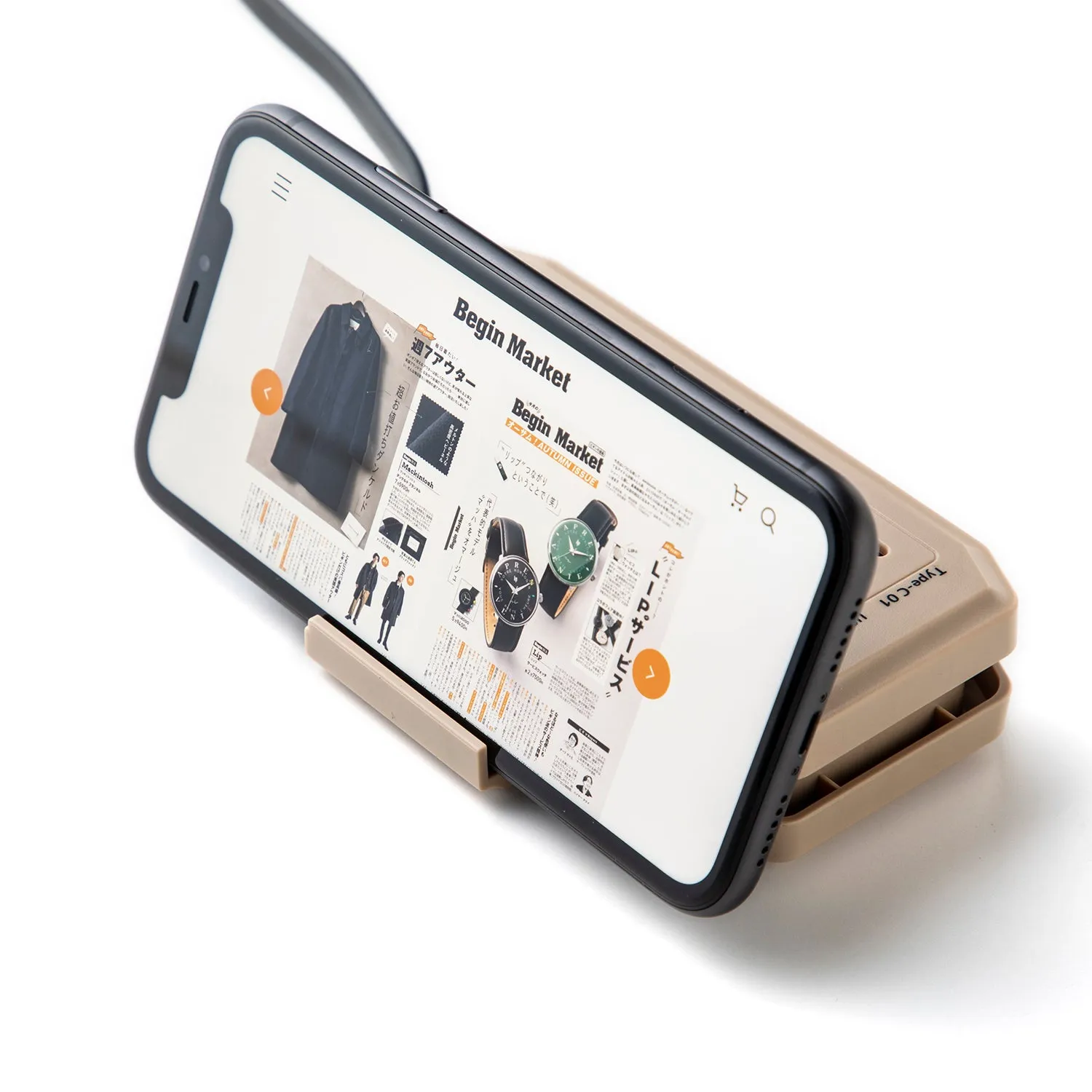 humor | ユーモア　humor handy Plus AC PD30W対応 USB タップ Begin限定カラー