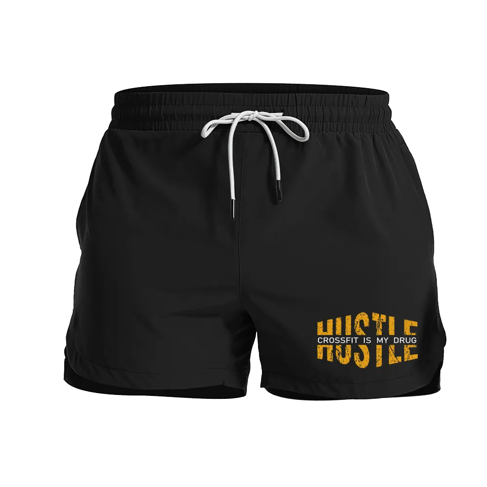 Hustle Graphic Shorts