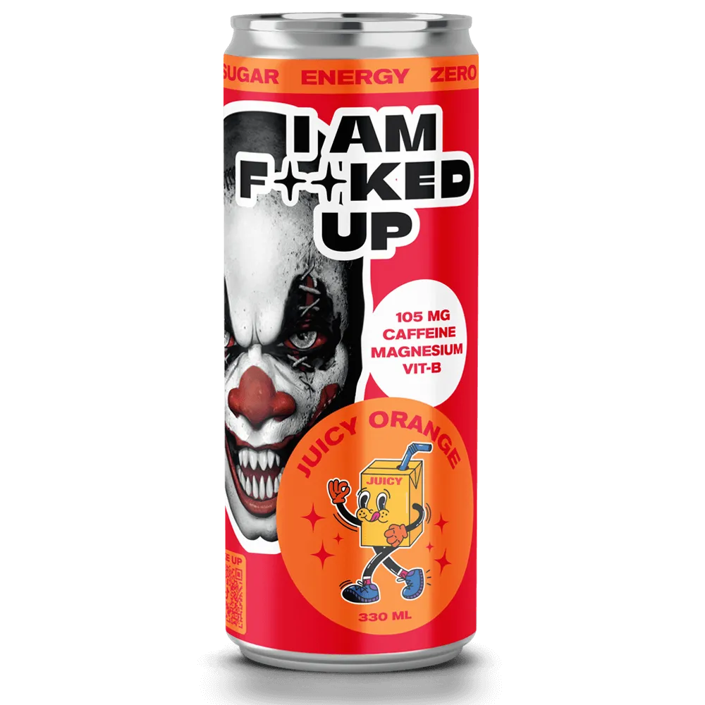 I Am Fucked Up Juicy Orange - 24x330ml.